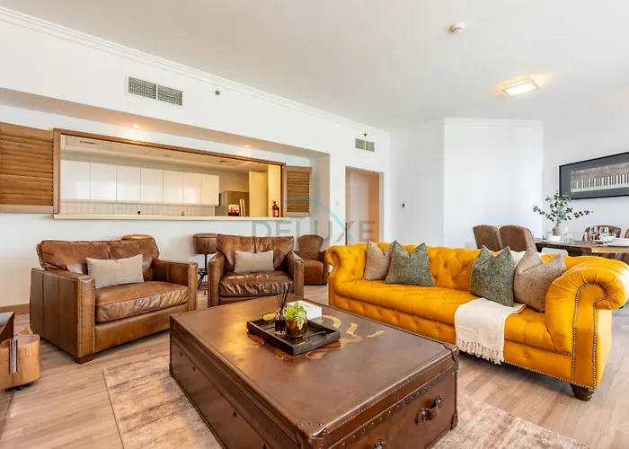 Walking Distance To Bluewaters Island, With The Walk Jbr Right At Your Door And Private Beach Access, Al Bateen Residences, Jbr By Deluxe Holiday Homes Dubai