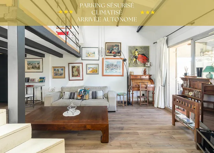 Luma - Parking - Climatise - Balcons Lumineux - Bus Apartment Marseille