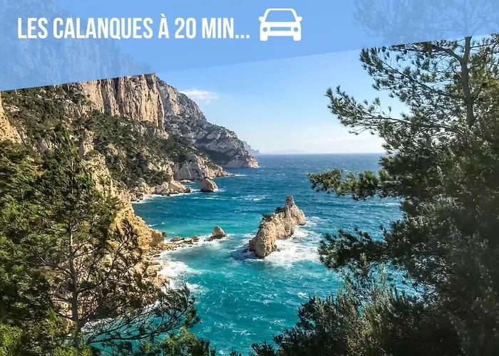 Luma - Parking - Climatise - Balcons Lumineux - Bus Apartment Marseille