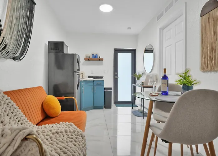Suite Azul Miami - Private Guest Suite With Patio, Free Parking, Near Wynwood And Beaches