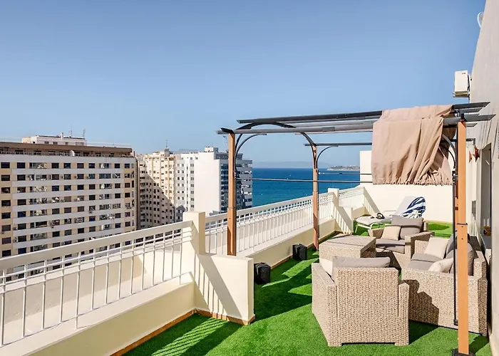 Malabatarelaxview Amazing Apartment Rooftop Tangier