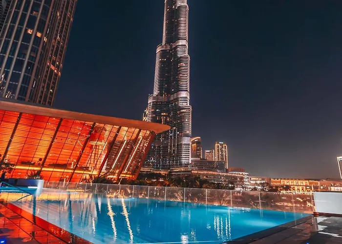 Luxury 1-Bedroom Holiday Apartment In Downtown Dubai I Walk To Dubai Mall And Fountains