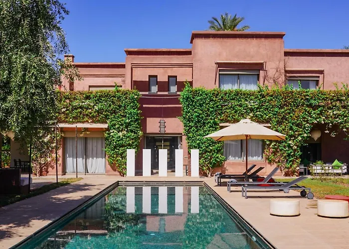 Luxury Villa 4 Bedrooms With Big Pool 5Km From Medina Marrakesh