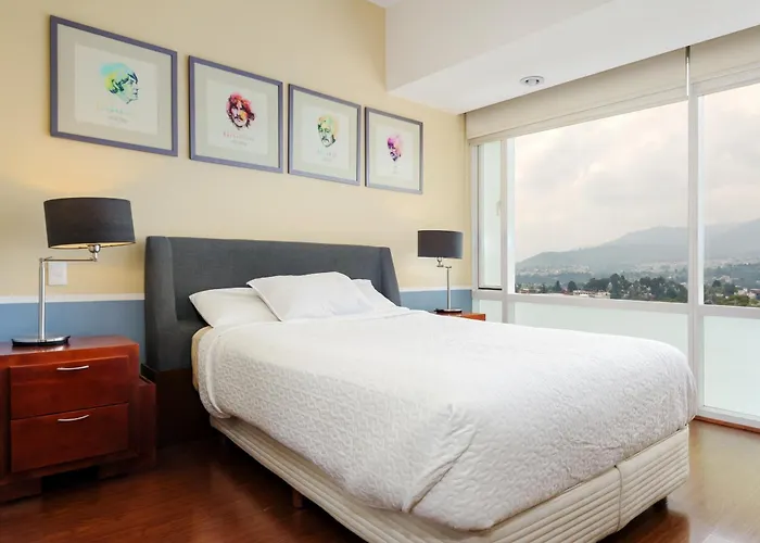 Scala Santa Fe, Modern Apt With Pool Mexico City