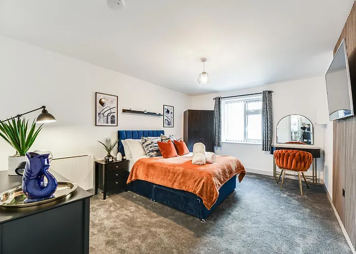 Stylish Flat Near Coop Arena & Etihad Stadium Manchester