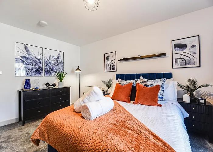 Stylish Flat Near Coop Arena & Etihad Stadium Manchester