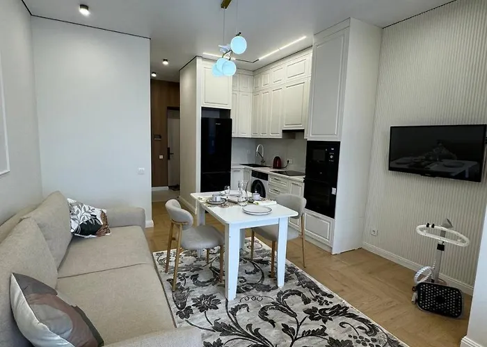 Комфортная Однокомнатная Квартира В Жк Meridian Apartments Almaty
