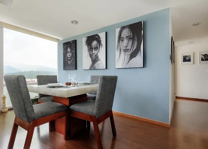 Scala Santa Fe, Modern Apt With Pool Mexico City