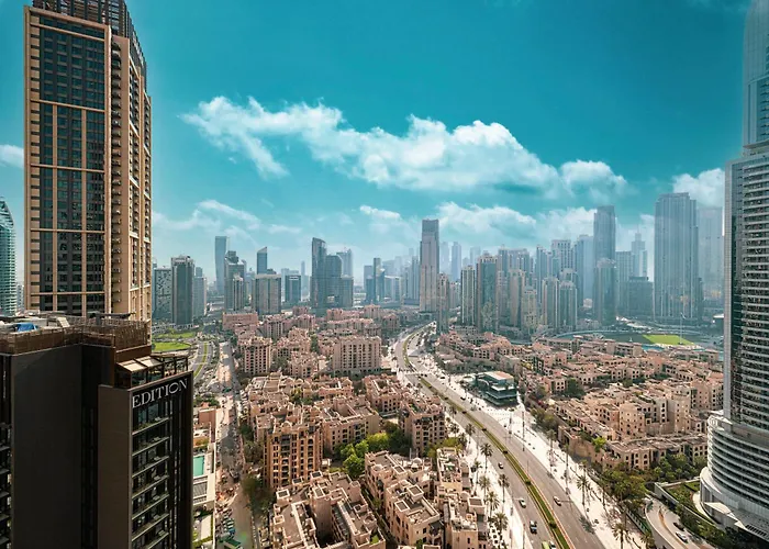 Skyline Retreats Holiday Homes I Aura 1 & 2 Bedroom Apartments I Burj Khalifa & Fountain Views I Dubai Mall Access I Parking, Gym, Wi-Fi & Infinity Pool