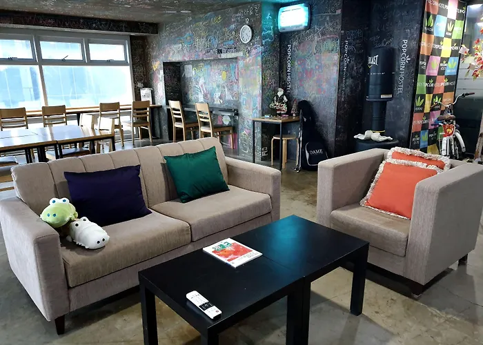 Popcorn Hostel Haeundae Ch'ongsap'o