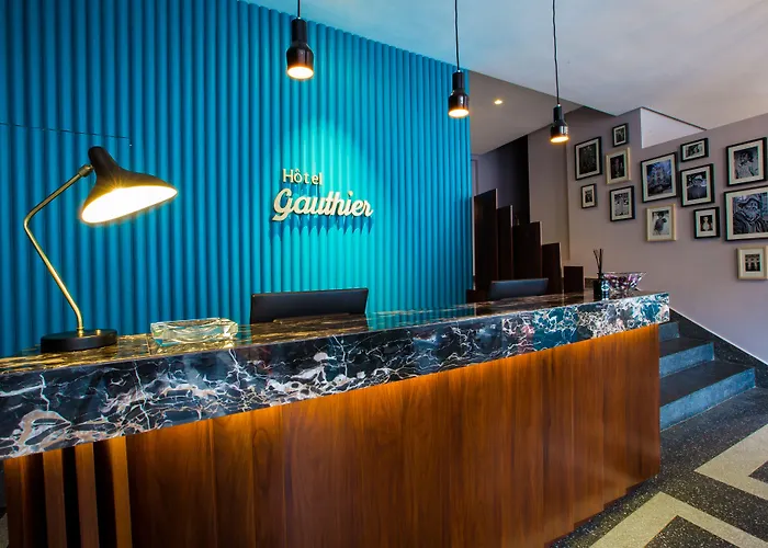 Boutique Hotel Gauthier Restaurant Terrasse Casablanca