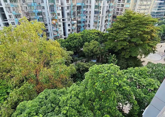 琶心 高空城景公寓 Paxin High-Altitude City View Apartment- Pazhou Station -Line8 And Line11 - Few Minutes' Walk To Canton Exhibition Center Guangzhou