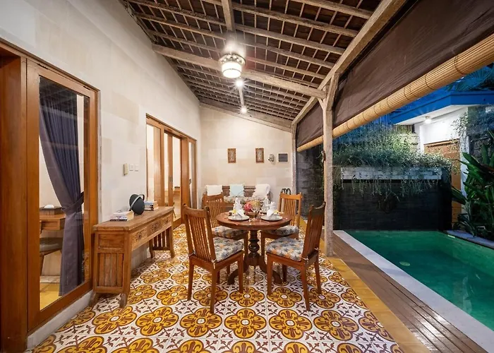 Villa Gema Asri - Boho Chic Oasis In Central Petitenget Seminyak 