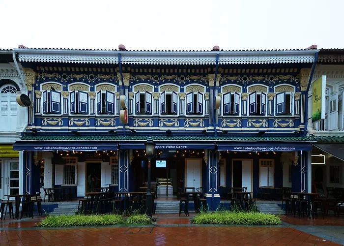 Cube Boutique Capsule Hotel At Kampong Glam Singapore