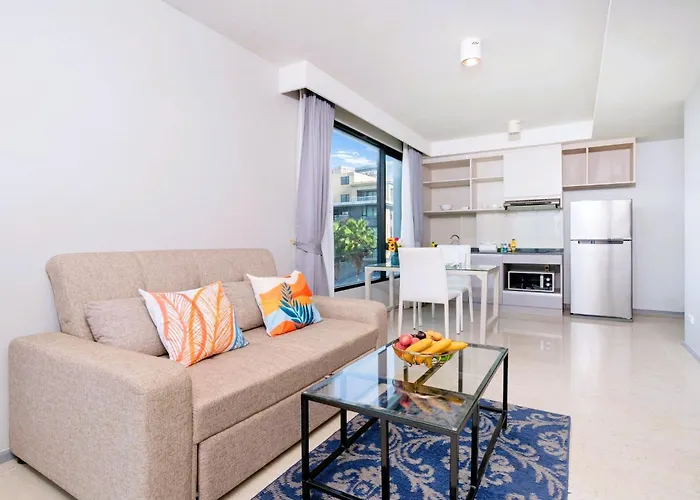 Avn 1 Bedroom Apt Near Beaches 15Mn Walk Surin Beach 