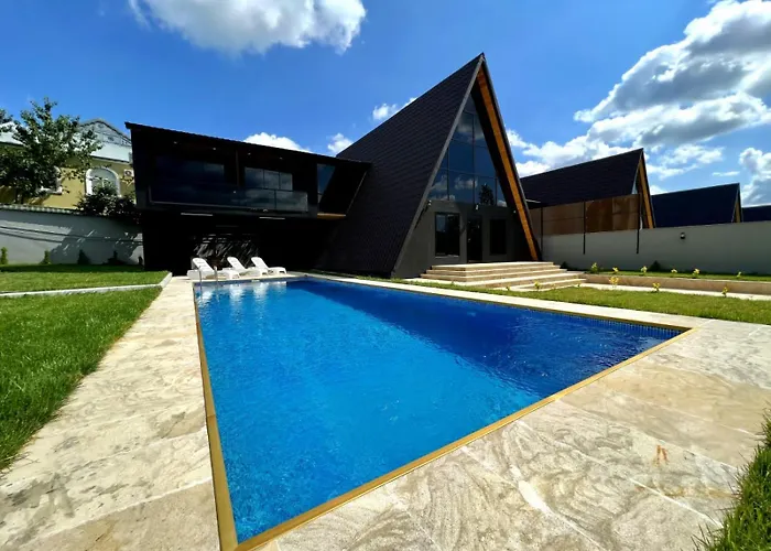 Panorama Of The Mountains Villa Gabala