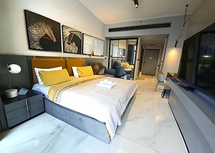 Luxurious & Cozy Mag318 Studio Apartment In Business Bay Downtown Walking Distance From Dubai Mall & Burj Khalifa