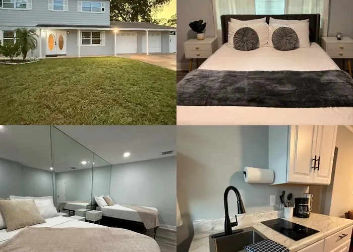 Bright 2Br- Near Busch Gardens & Tampa Fun Apartment