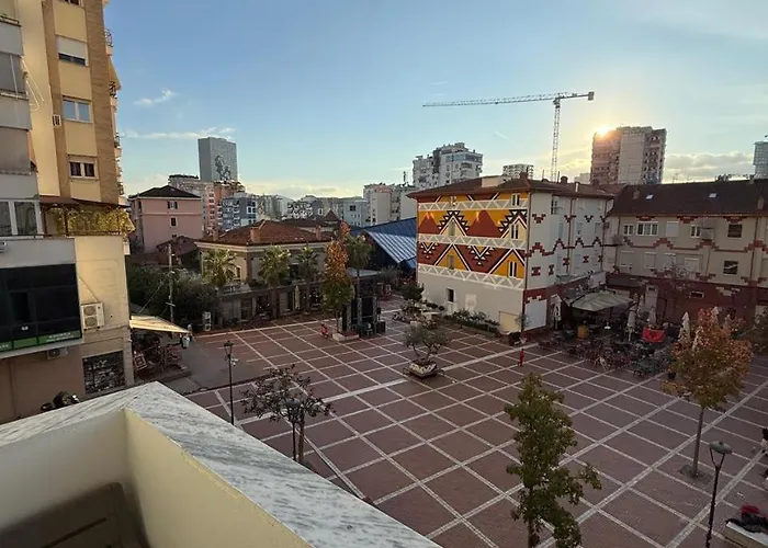 Grand Bazaar Balcony Apartment Tirana