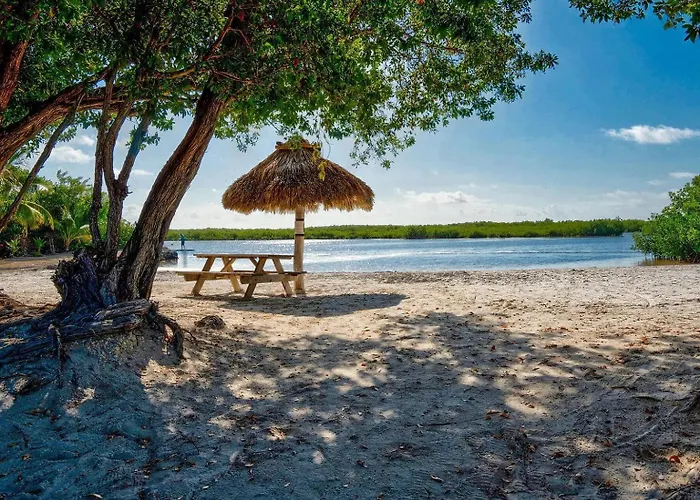 Beachfront Retreat W Pool, Boat Ramp & Dock Rental Key Largo