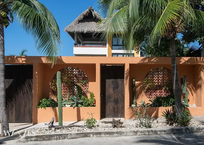 Casa Hormiga - Refugio C/Vista Al Mar Y Alberca Villa Puerto Escondido 