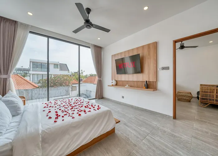 Tropical And Minimalist 2Bd Umalas Villa With Private Pool Canggu 