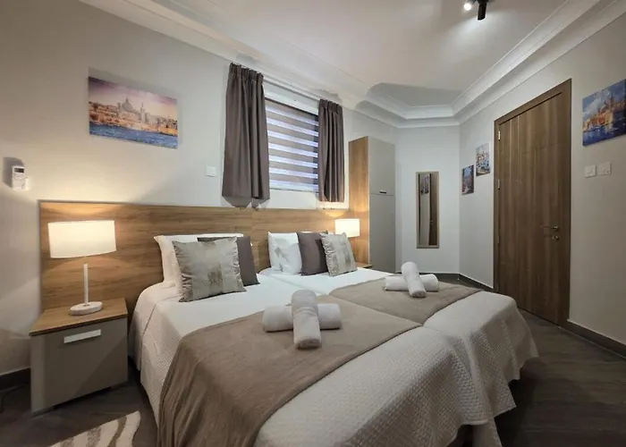 Modern 1Bd Ground Floor Apartment At The Podium - Yacht Marina Area, Close To Valletta Msida