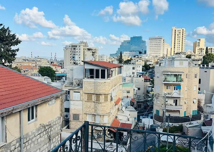 Stunning Gem Colony View Sunny Balcony Walk Everywhere Haifa