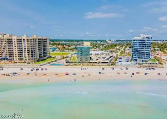 Romantic Oceanview Studio W/Pool & Tiki Bar Daytona Beach