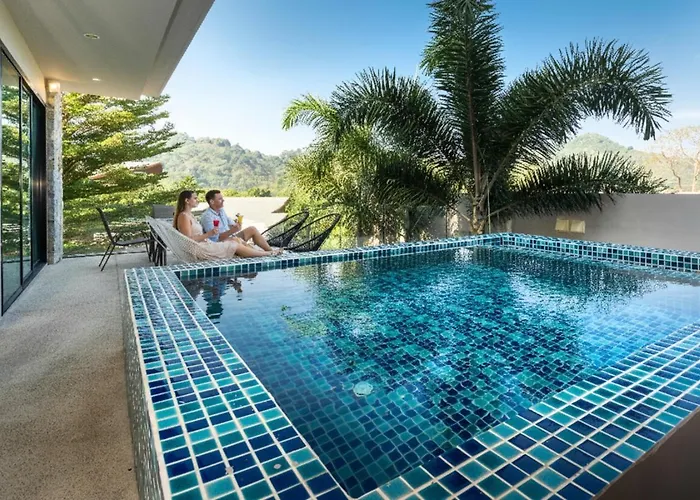 Duplex Villa Natural Touch A2 2Br With Scenic View And Rooftop Terrace Kamala Beach