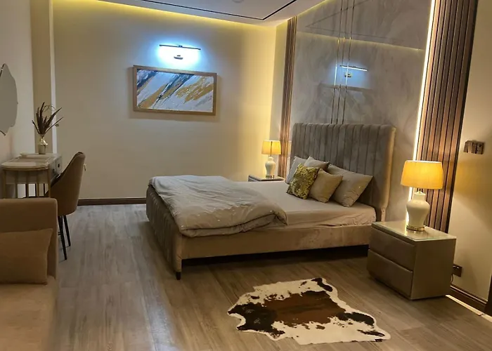 Executive Furnished 1-Bedroom Apartment Near Giga Mall ! City View Zeta Mall Islamabad