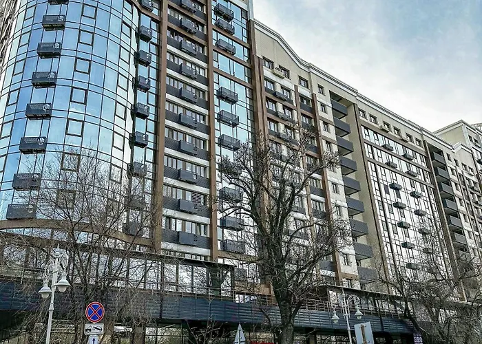 Arbat Almaty 2 Rooms With Kitchen And Mountains View