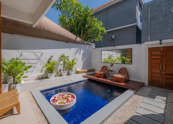 Villa Og Cruz And Og Cove - Central & Modern Canggu Pool Villas - Sleeps 14