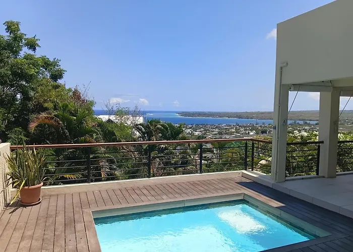 Seaview Villa,Black River Private Pool And Sunset Tamarin