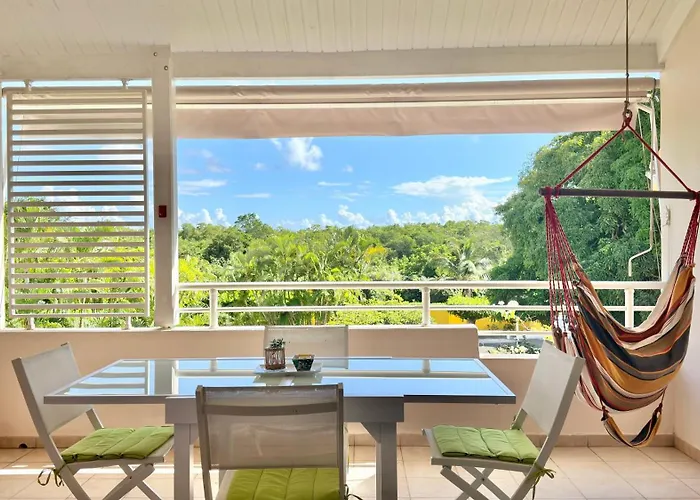 Bel Appartement Spacieux Avec Piscine Et Proche Des Plages - Le Mimosa Sainte-Anne 