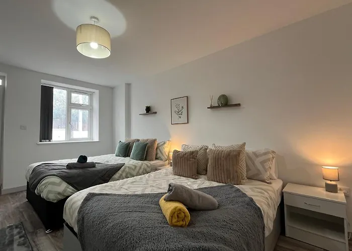 Modern Apartment Near Etihad Stadium & C O-Op Live Manchester