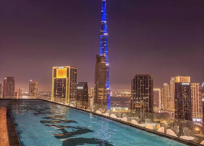 2Br Burj Khalifa And Sea View Apartments In Paramount Hotel Midtown Dubai