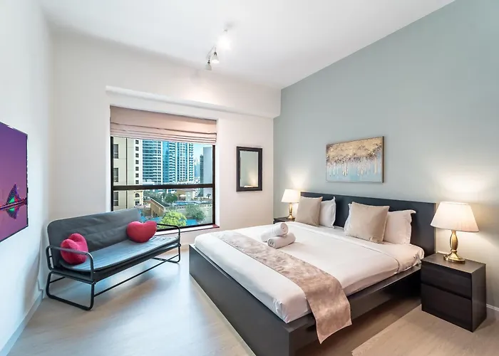 Prime Spacious 5 Plus 1 Bedroom Apt On Jbr Beach Near Metro ,Walk To The Mall, Dining & Entertainment - By Sunkissed Holiday Homes Dubai
