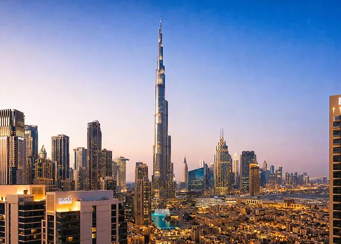 Elite Royal Apartment - Panoramic Burj Khalifa, Fountain & Dubai Skyline View - Marquise