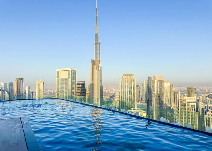 2Br Burj Khalifa And Sea View Apartments In Paramount Hotel Midtown Dubai