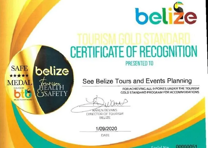 See Belize Relaxing Studio With Sea View Infinity Pool & Overwater Deck Belize City