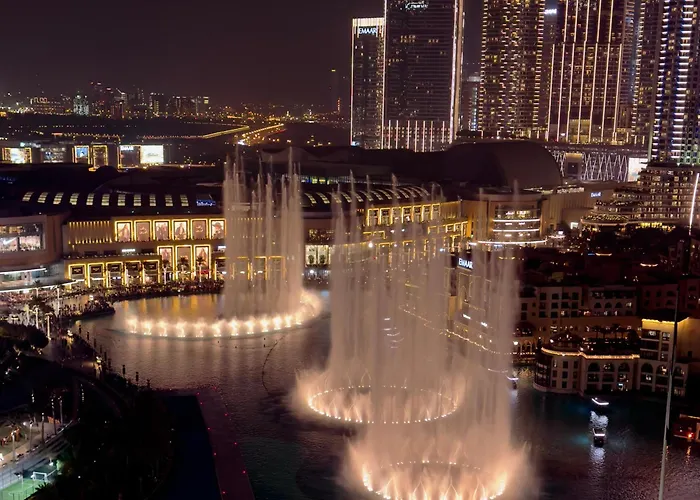 Burj Khalifa And Dubai Fountian Direct View - Luxury 2Br Flat - Downtown Dubai Apartment