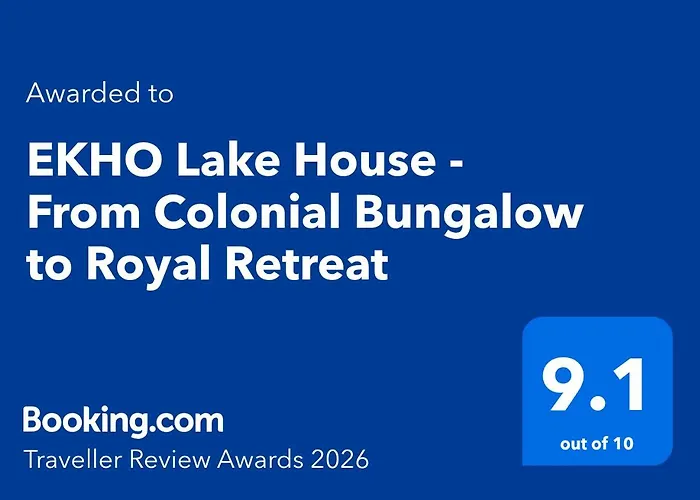 Ekho Lake House - From Colonial Bungalow To Royal Retreat Polonnaruwa