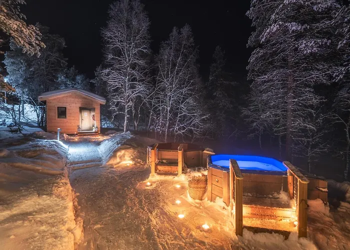 Kuukkeli Log Houses Porakka Inn Saariselka