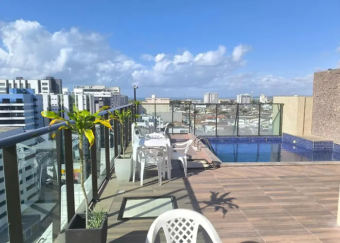 Pajucara Beach - 2 Quartos, Com Piscina E Garagem Maceio 