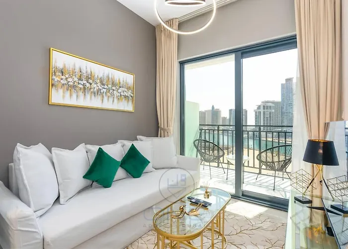 1Br Zada Tower L Two Balconies & City Views Dubai