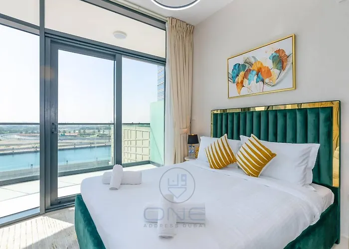 1Br Zada Tower L Two Balconies & City Views Dubai
