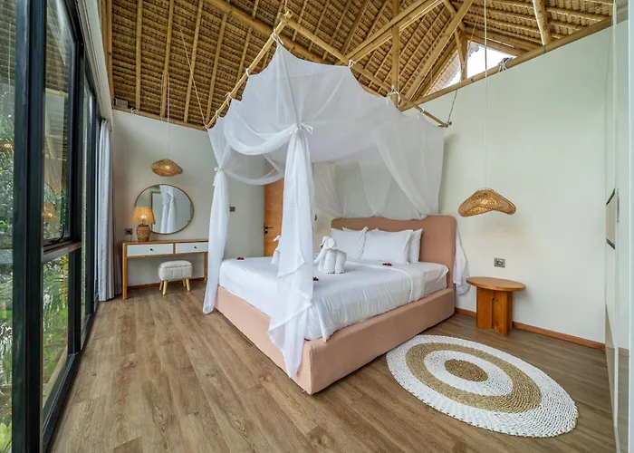 Green Harmony 4 - 1Br Villa In Tranquil Ricefield Ubud 
