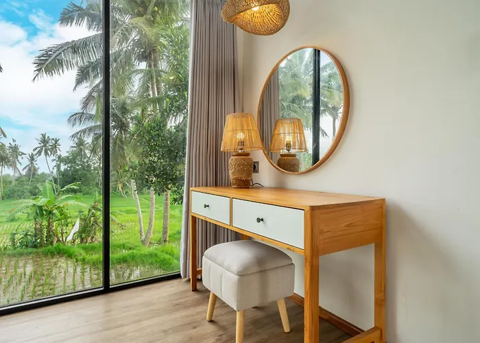 Green Harmony 4 - 1Br Villa In Tranquil Ricefield Ubud 