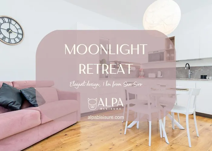 "Moonlight Retreat" A Soli 900 Mt Da San Siro Milan